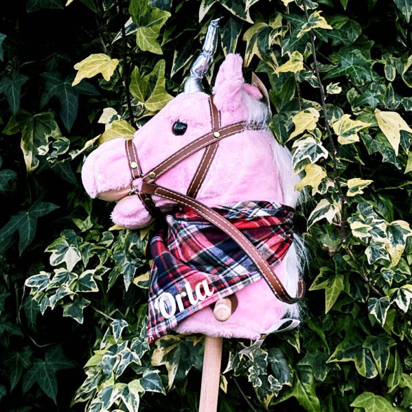 Choice Of Seven Soft Fabric Hobby Horses And Unicorns Also Swords, Shields And Crowns