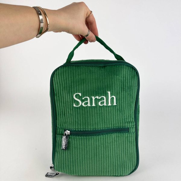 Personalised Children's Corduroy Lunch Bag