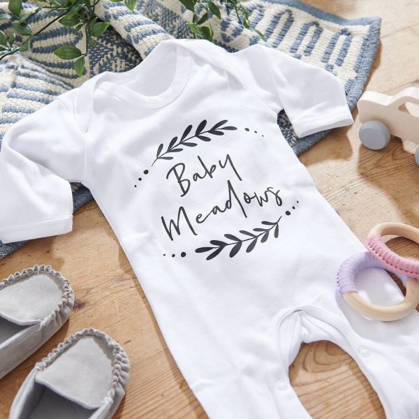 Personalised Newborn Babygrow