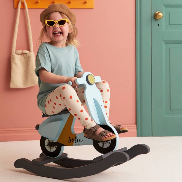 Personalised Rocking Scooter